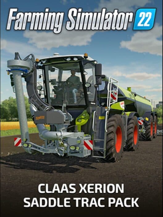 Обложка Farming Simulator 22: Claas Xerion Saddle Trac Pack