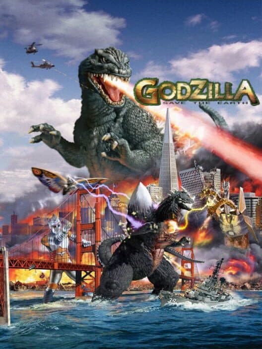 Обложка Godzilla: Save the Earth