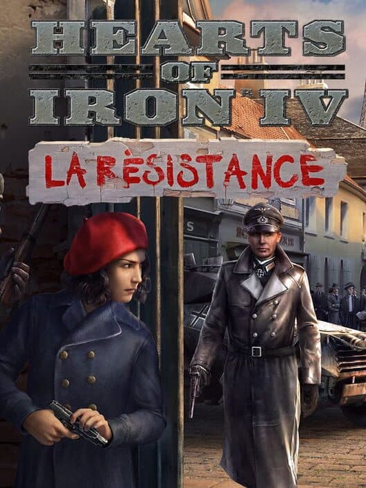 Обложка Hearts of Iron IV: La Résistance
