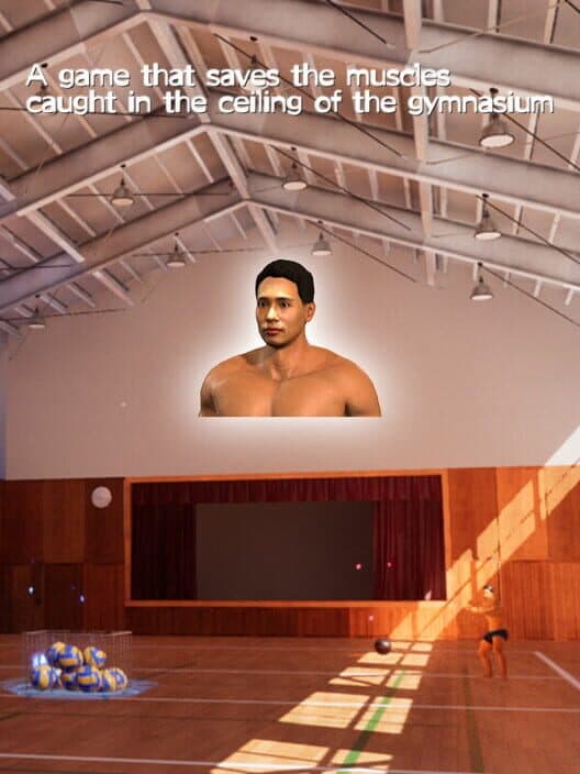 Обложка A Game That Saves the Muscles Caught in the Ceiling of the Gymnasium