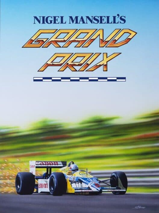 Обложка Nigel Mansell's Grand Prix