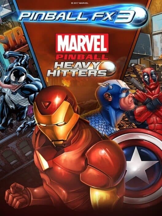 Обложка Pinball FX3: Marvel Pinball - Heavy Hitters