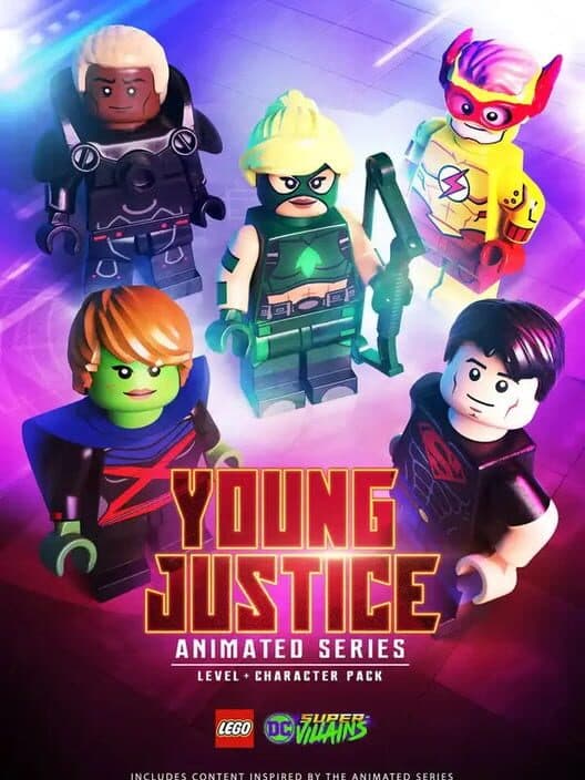 Обложка LEGO DC Super-Villains: Young Justice Level Pack