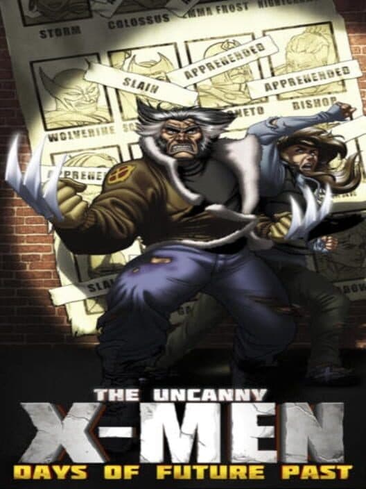 Обложка The Uncanny X-Men: Days of the Future Past