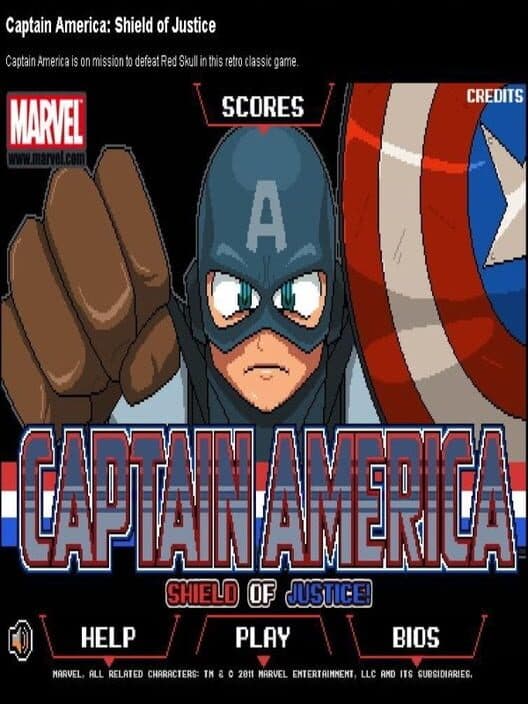 Обложка Captain America: Shield of Justice