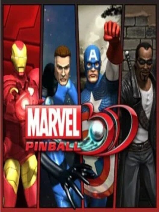 Обложка Marvel Pinball 3D