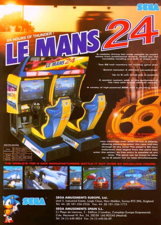 Обложка Le Mans 24