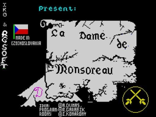 Обложка La Dame de Monsoreau