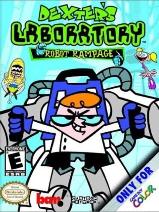 Обложка Dexter's Laboratory: Robot Rampage