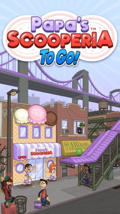 Обложка Papa's Scooperia to Go!