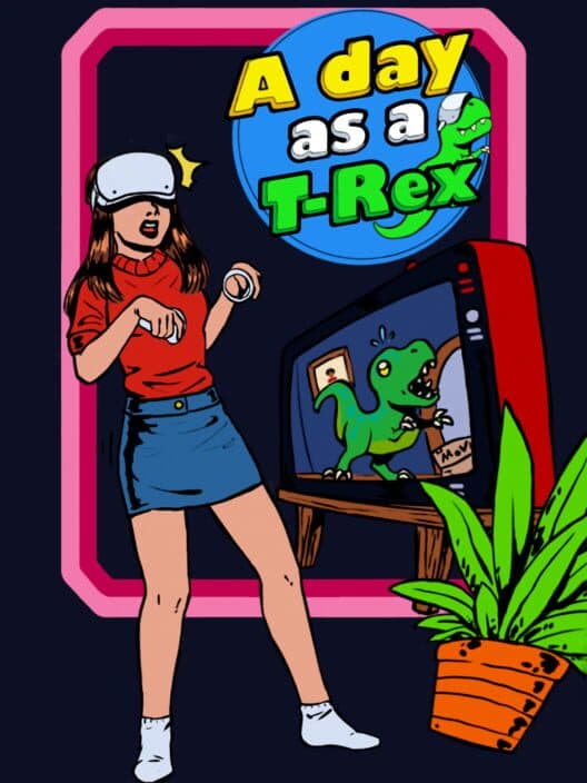 Обложка A Day as a T-Rex