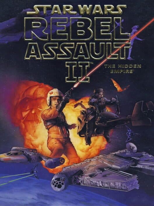 Обложка Star Wars: Rebel Assault II - The Hidden Empire