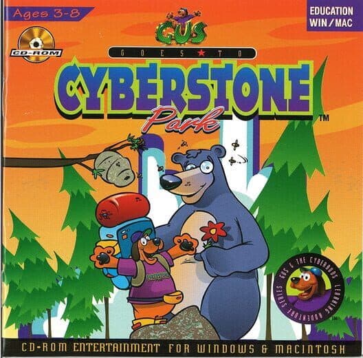 Обложка Gus Goes to CyberStone Park