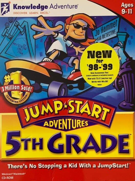 Обложка JumpStart Adventures 5th Grade: Jo Hammet, Kid Detective