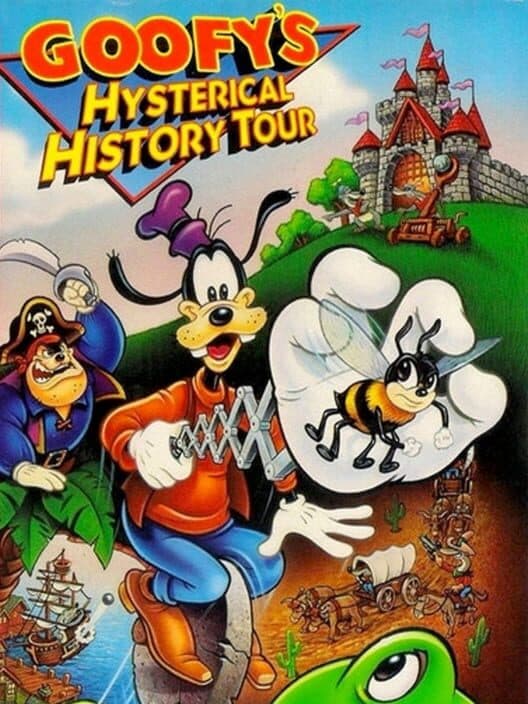 Обложка Goofy's Hysterical History Tour