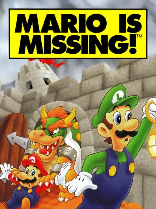 Обложка Mario Is Missing!
