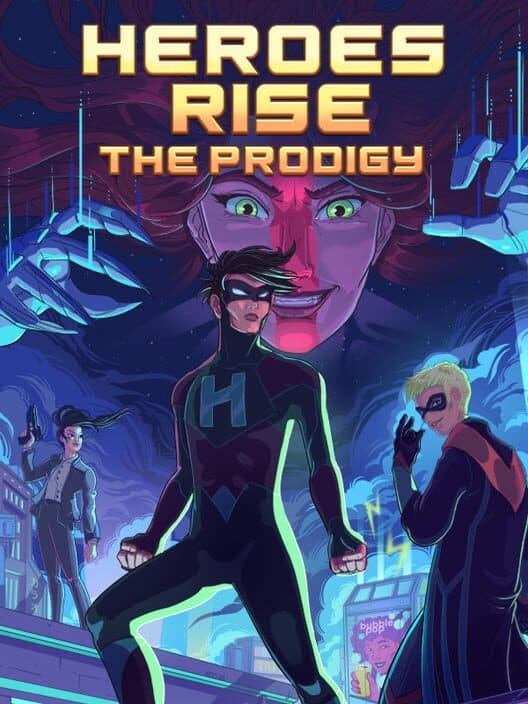 Обложка Heroes Rise: The Prodigy