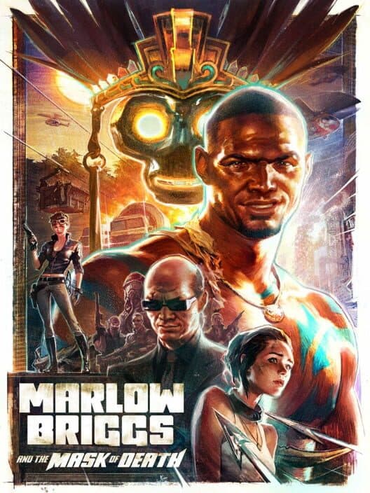 Обложка Marlow Briggs and the Mask of Death