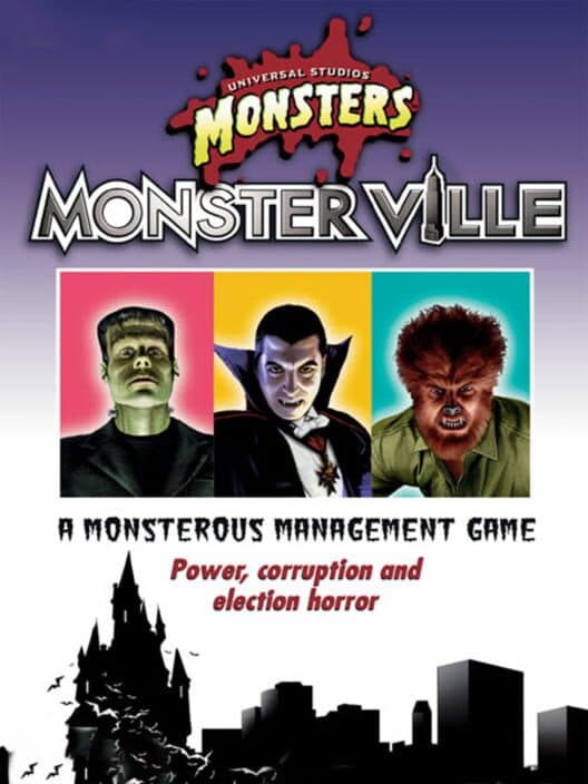 Обложка Universal Studios Monsters: Monsterville