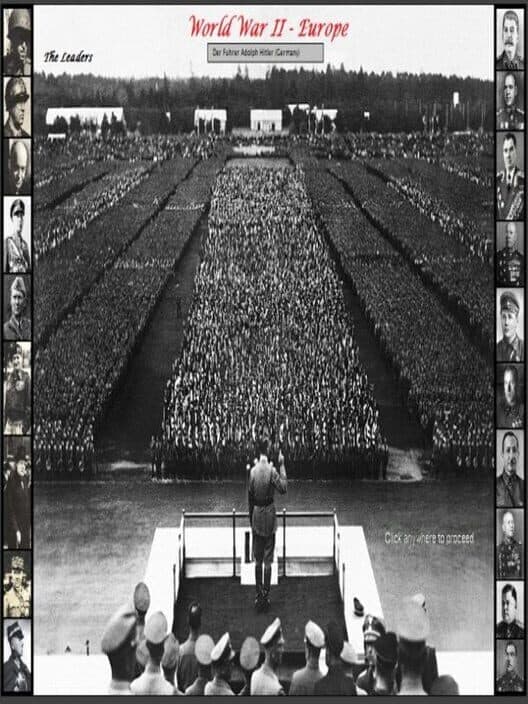Обложка World War II Europe 1939-1945
