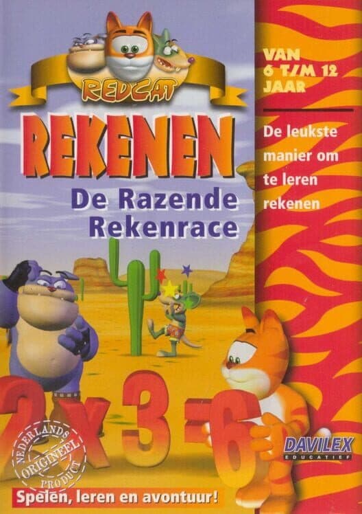Обложка RedCat: De Razende Rekenrace
