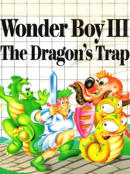 Обложка Wonder Boy III: The Dragon's Trap