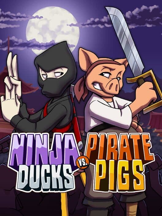 Обложка Ninja Ducks vs Pirate Pigs