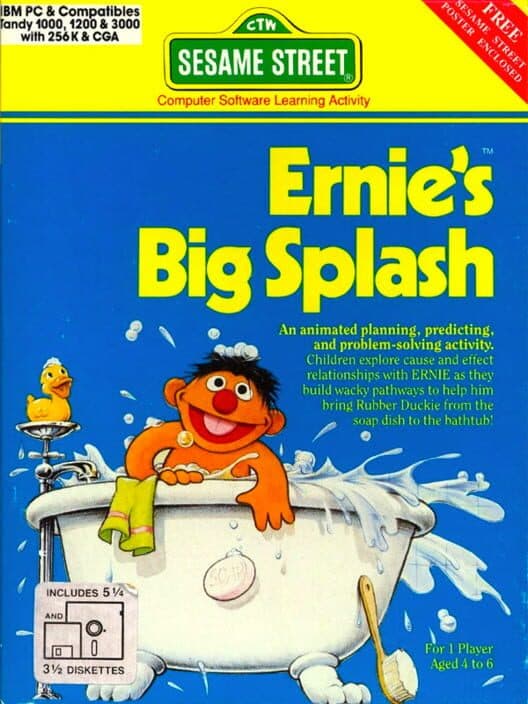 Обложка Ernie's Big Splash