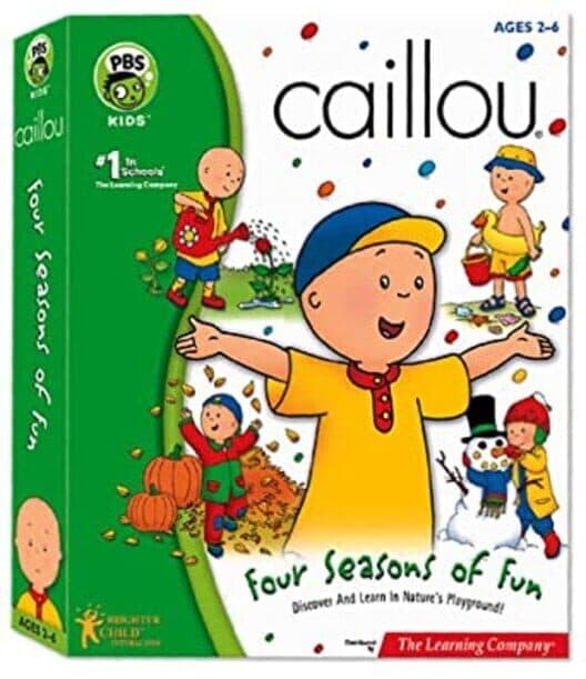 Обложка Caillou: Four Seasons of Fun