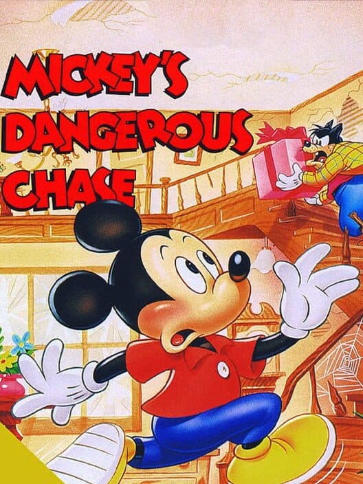 Обложка Mickey's Dangerous Chase