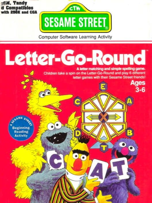 Обложка Sesame Street: Letter-Go-Round