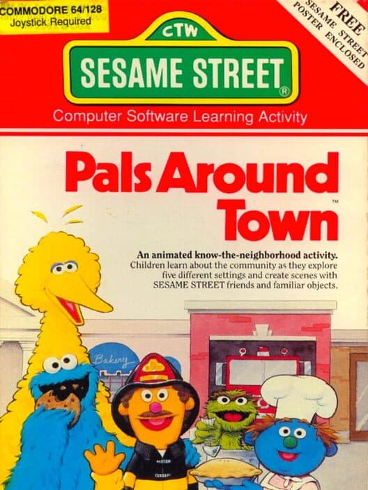 Обложка Sesame Street Pals Around Town