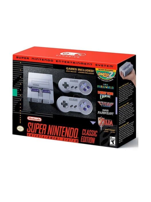 Обложка Super NES Classic Edition