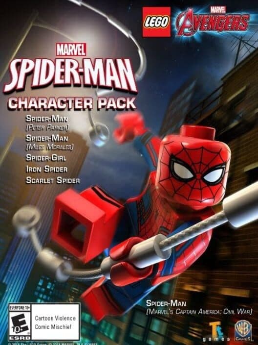 Обложка LEGO Marvel's Avengers: Spider-Man Character Pack