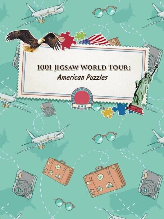 Обложка 1001 Jigsaw American Puzzles