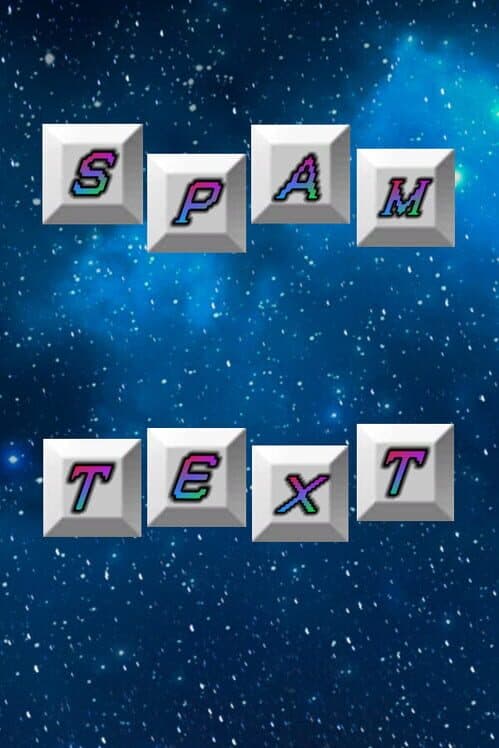 Обложка Spam Text