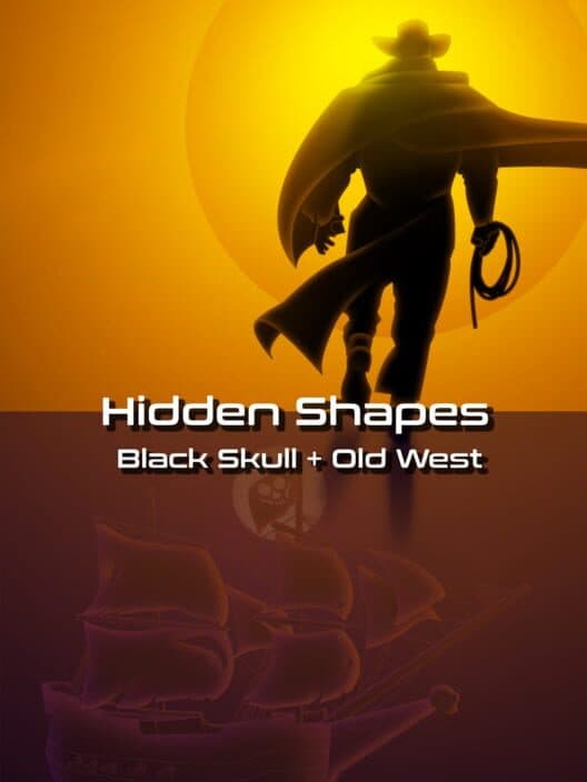 Обложка Hidden Shapes: Black Skull + Old West