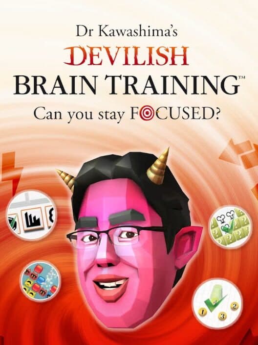Обложка Dr Kawashima's Devilish Brain Training