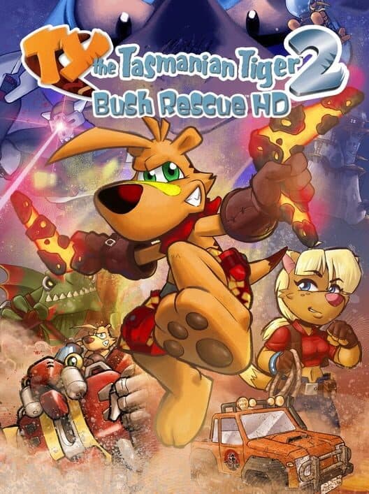 Обложка TY the Tasmanian Tiger 2: Bush Rescue HD