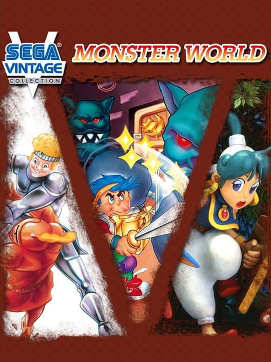 Обложка Sega Vintage Collection: Monster World