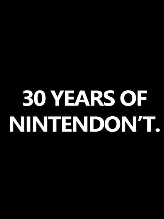 Обложка 30 Years of Nintendon't