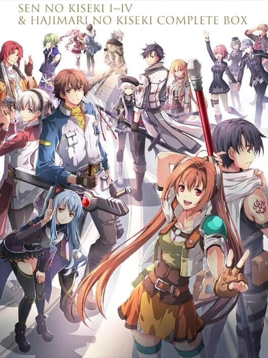 Обложка The Legend of Heroes: Trails of Cold Steel I - IV & Trails into Reverie Complete Box