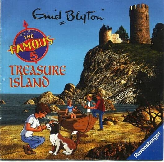 Обложка The Famous Five: Treasure Island