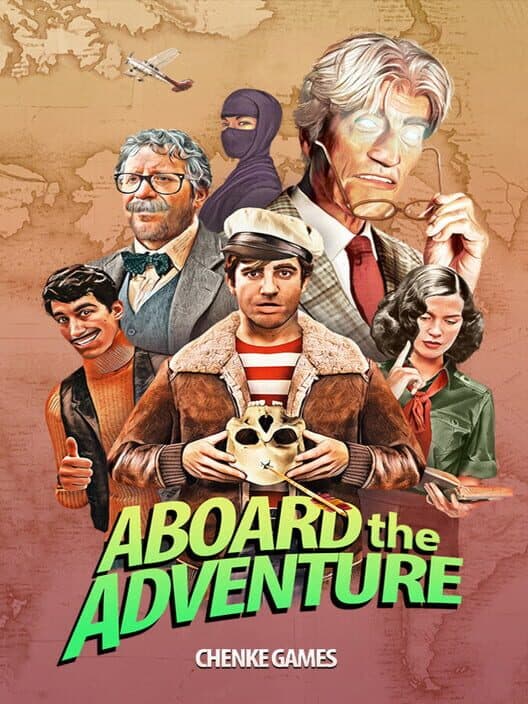 Обложка Aboard the Adventure