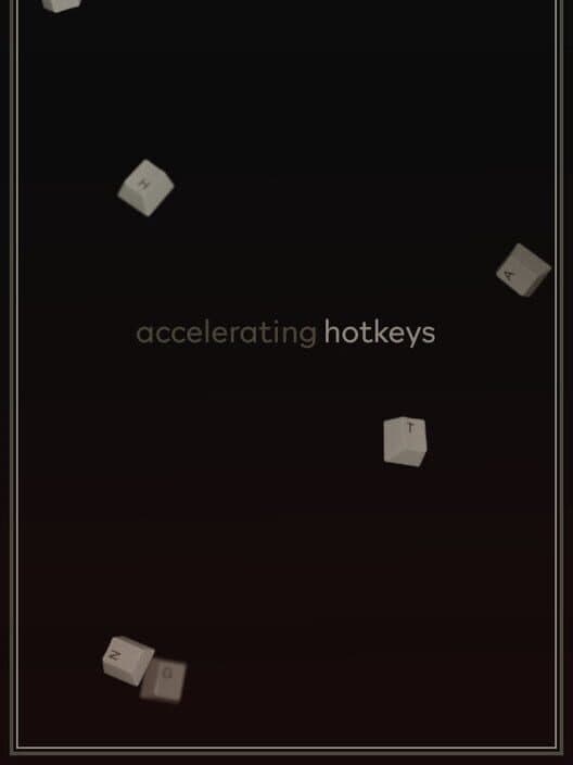 Обложка Accelerating Hotkeys