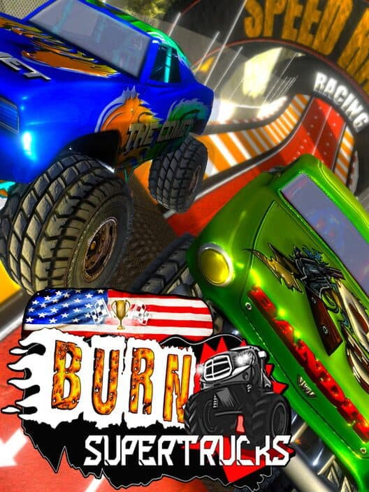 Обложка Burn! SuperTrucks
