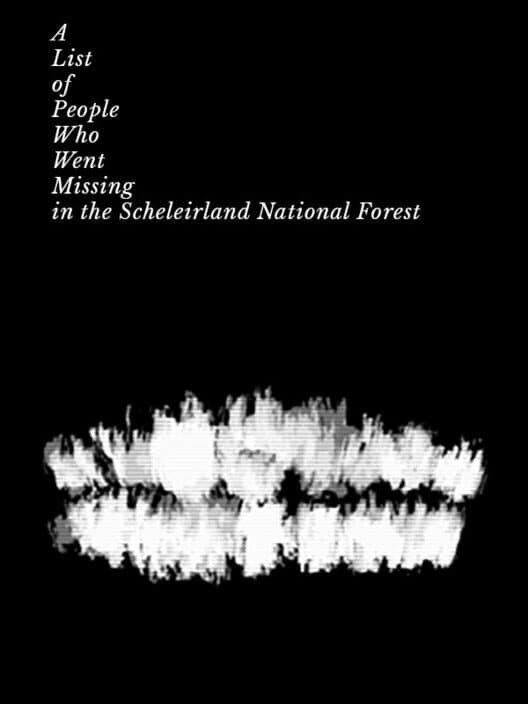 Обложка A List of People Who Went Missing in the Scheleirland National Forest