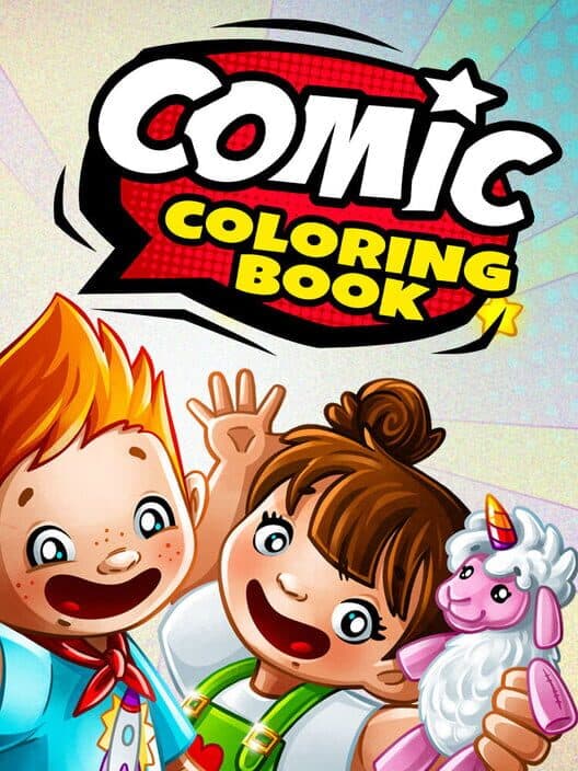 Обложка Comic Coloring Book