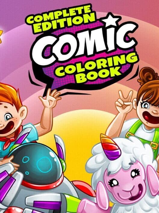 Обложка Comic Coloring Book: Complete Edition