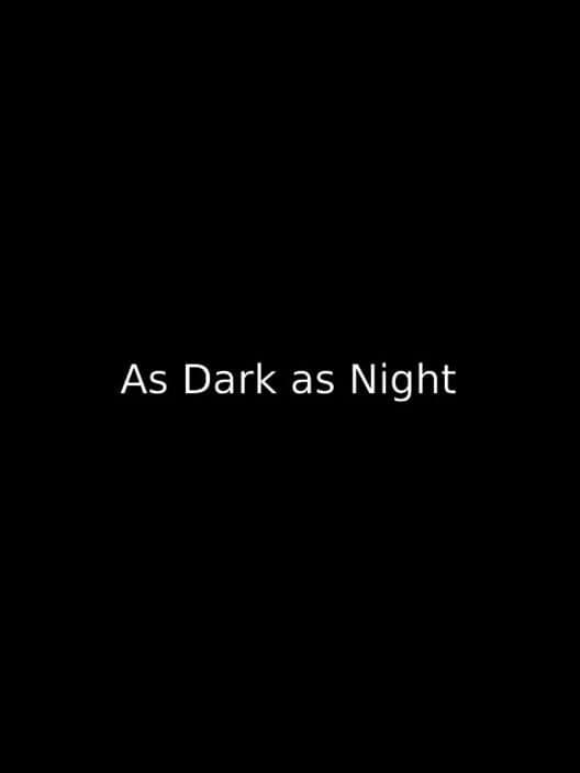 Обложка As Dark as Night